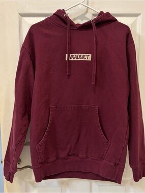 Independent INKADDICT Maroon Hoodie